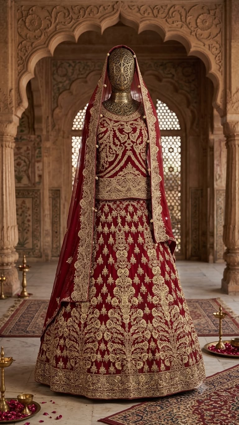 Fully Handmade Luxury Lehenga