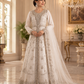 Pearl White Handwork Maxi – Luxury Net Ensemble ✨