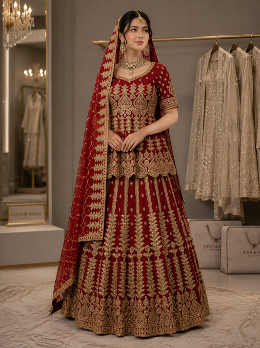 Luxury Bridal Lehenga”