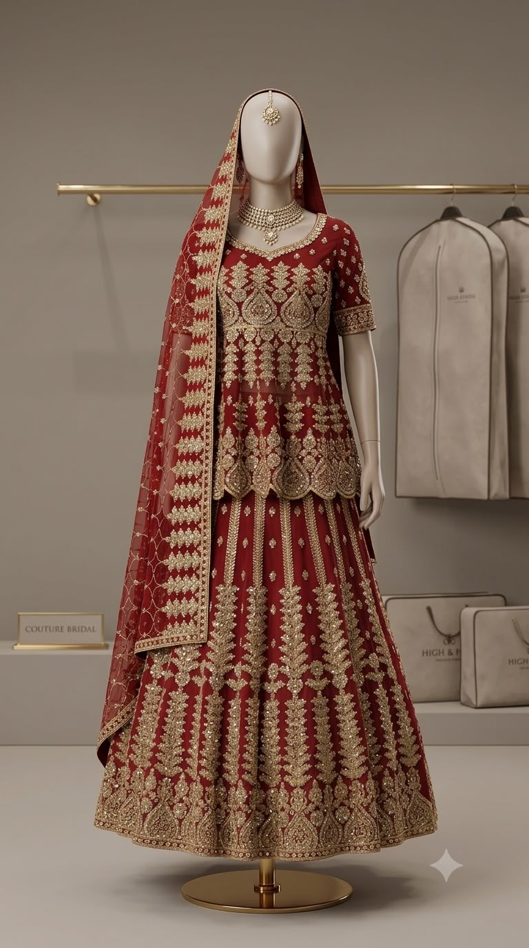 Luxury Bridal Lehenga”