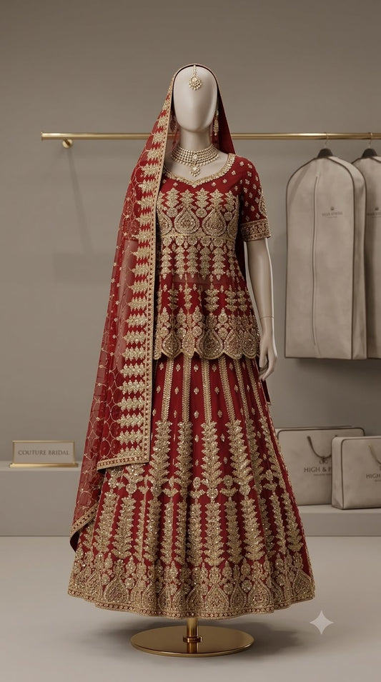 Luxury Bridal Lehenga”