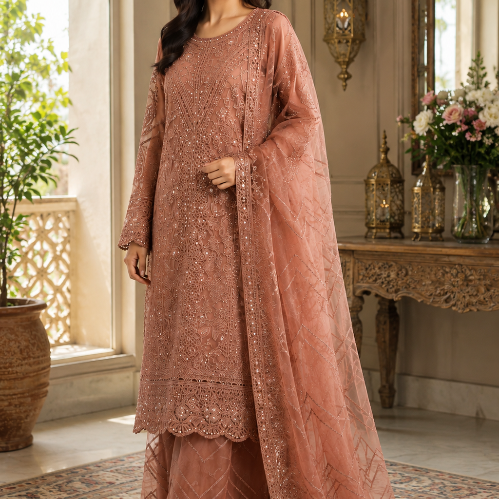 Gul-e-Rang Boutique Luxury Suit