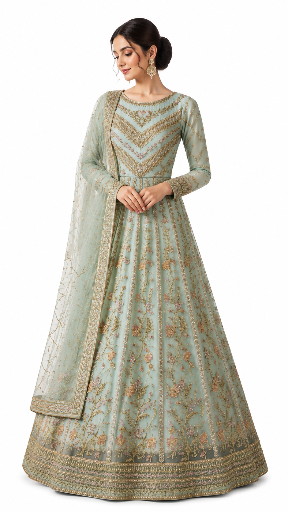 ✨ Royal Heritage Embroidered Lehenga ✨